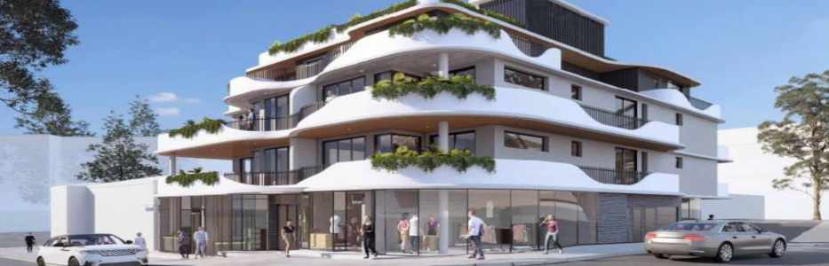 Four-storey shop-top-housing plan pitched at boomer buyers