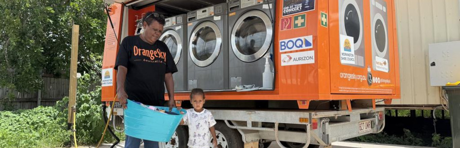 Laundry trucks fight disease and boost hygiene in remote communities