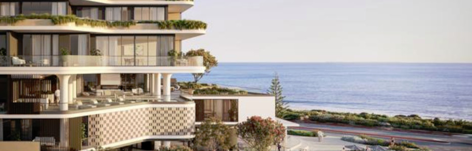 Construction begins on eight-storey boomer luxury beachfront apartment complex