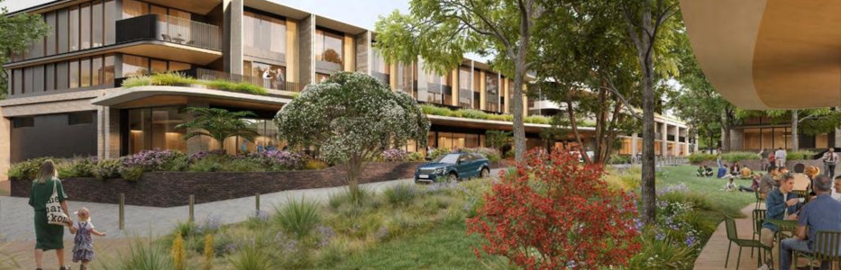 Boomer retiree village in two hundred million generational rejuvenation