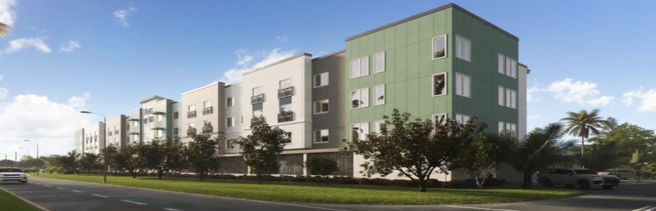 New affordable apartment community for seniors being finished