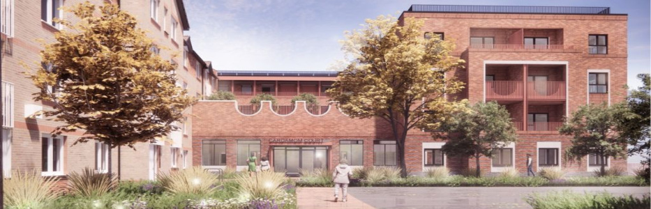 Green light for 100% social rent extension of extra care facility