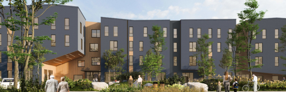 Affordable senior housing with health care will replace former hospital